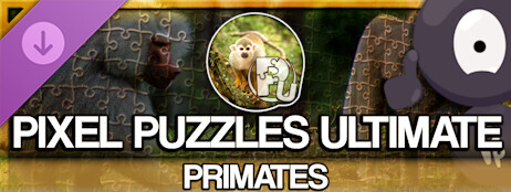 Jigsaw Puzzle Pack - Pixel Puzzles Ultimate: Primates cover art