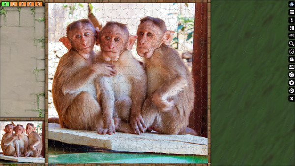 Jigsaw Puzzle Pack - Pixel Puzzles Ultimate: Primates