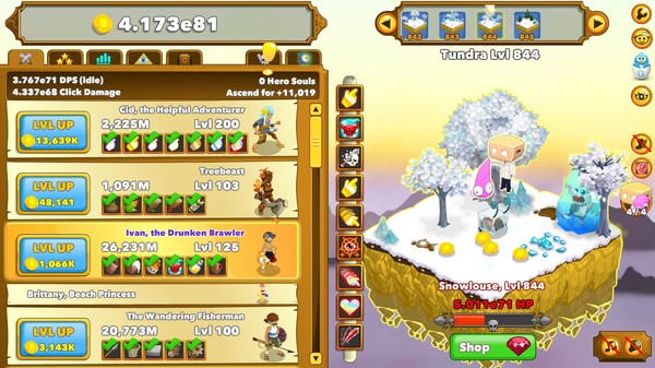 Clicker Heroes: Boxy & Bloop Auto Clicker