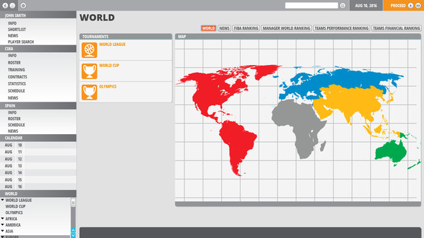 Screenshot 3 of World Basketball Manager 2