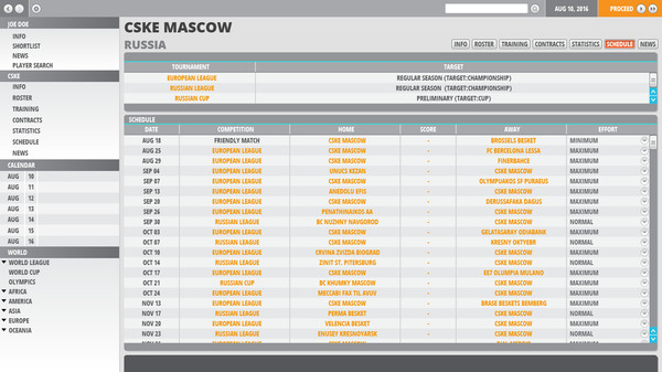 Screenshot 4 of World Basketball Manager 2