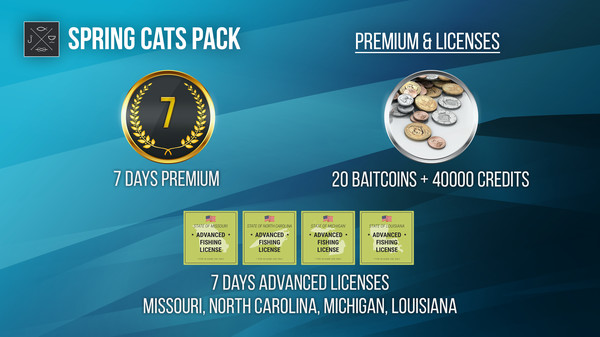 Fishing Planet: Spring Cats Pack