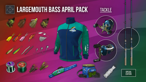 Fishing Planet: Largemouth Bass April Pack