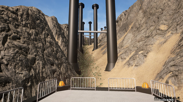 Screenshot z Roomscale Coaster Screenshot z Roomscale Coaster