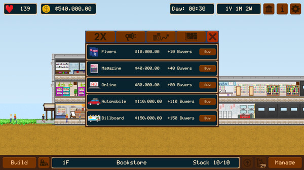 Screenshot z Mall Empire