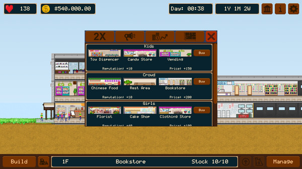 Screenshot z Mall Empire