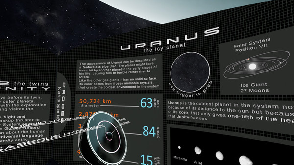 Screenshot z Spacetours VR - Ep1 The Solar System Screenshot z Spacetours VR - Ep1 The Solar System