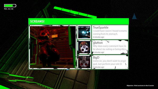 Screenshot z SPACE-FRIGHT Screenshot z SPACE-FRIGHT