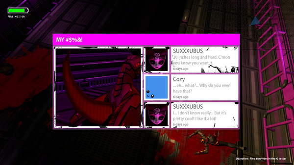 Screenshot z SPACE-FRIGHT Screenshot z SPACE-FRIGHT