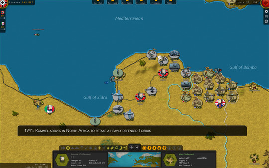 Screenshot z Strategic Command WWII: War in Europe