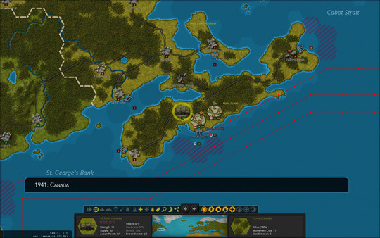 Screenshot z Strategic Command WWII: War in Europe