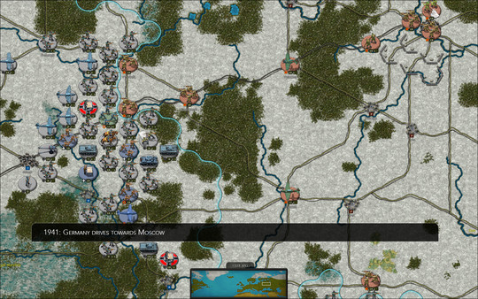 Screenshot z Strategic Command WWII: War in Europe