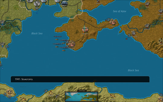 Screenshot z Strategic Command WWII: War in Europe