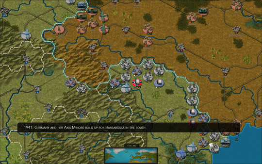 Screenshot z Strategic Command WWII: War in Europe