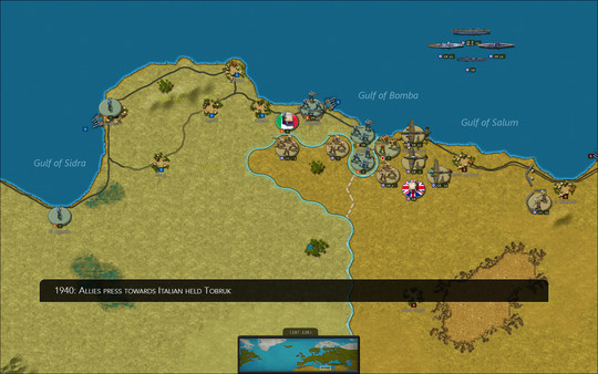 Screenshot z Strategic Command WWII: War in Europe