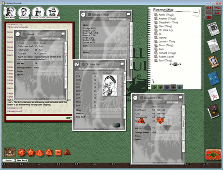Fantasy Grounds - Horror's Heart (Call of Cthulhu)
