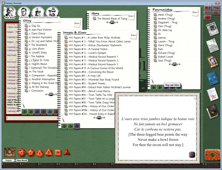 Fantasy Grounds - Horror's Heart (Call of Cthulhu)