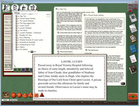Fantasy Grounds - Horror's Heart (Call of Cthulhu)