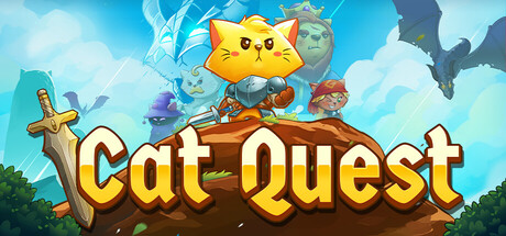 Steam header art for Cat Quest
