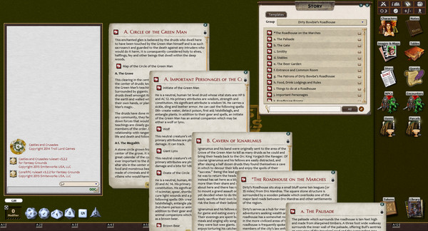 Fantasy Grounds - DB1 The Haunted Highlands (Castles and Crusades)