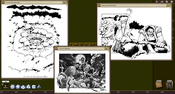 Fantasy Grounds - DB1 The Haunted Highlands (Castles and Crusades)
