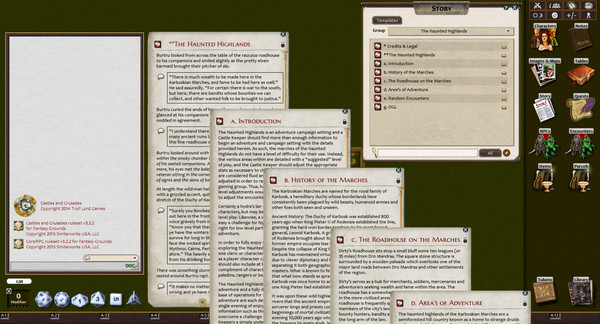 Fantasy Grounds - DB1 The Haunted Highlands (Castles and Crusades)