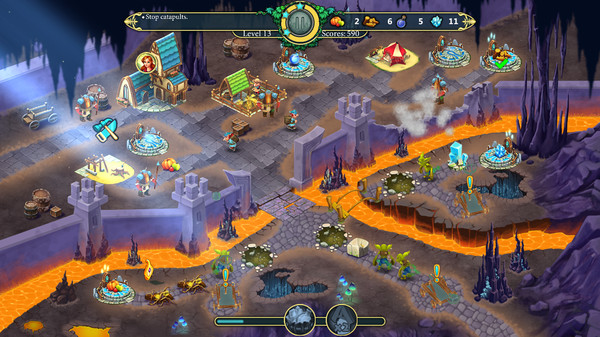 Screenshot z Elven Legend 2: The Bewitched Tree