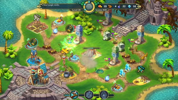 Screenshot z Elven Legend 2: The Bewitched Tree