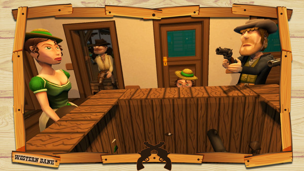 Screenshot z Western Bank VR