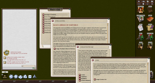 Fantasy Grounds - The Black Libram of Natarus (Castles & Crusades)