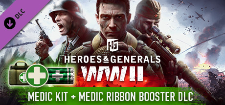 Heroes & Generals - Medkit & Medic Ribbon Boosters banner