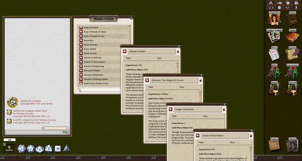 Fantasy Grounds - Monster & Treasure of Airhde (Castles & Crusades)