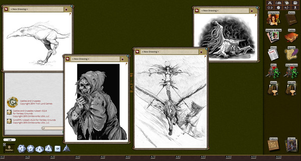 Fantasy Grounds - Monster & Treasure of Airhde (Castles & Crusades)
