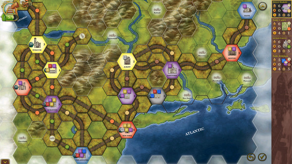 Steam: Rails to Riches-游戏截图