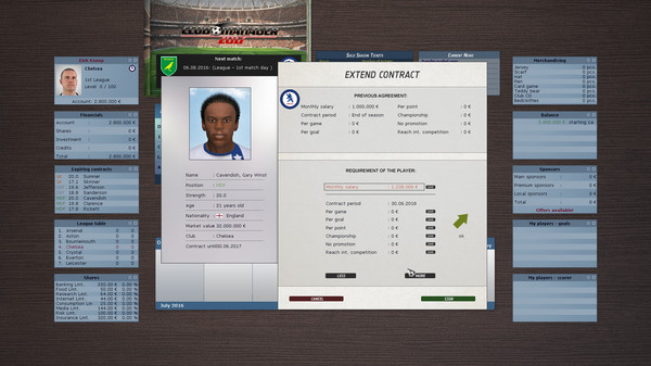 Club Manager 2016 - Upgrade to Club Manager 2017