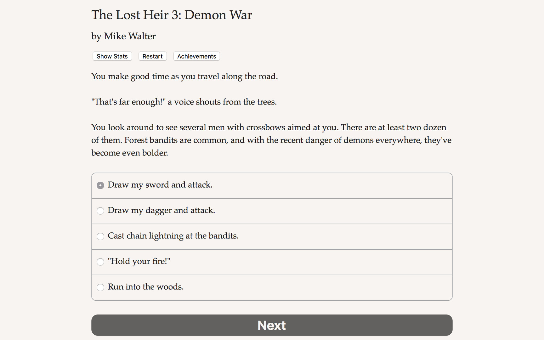 The Lost Heir 3: Demon War screenshot #1