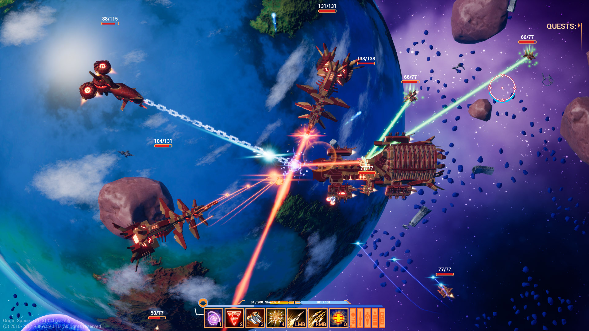 Origin Space Featured Screenshot #1