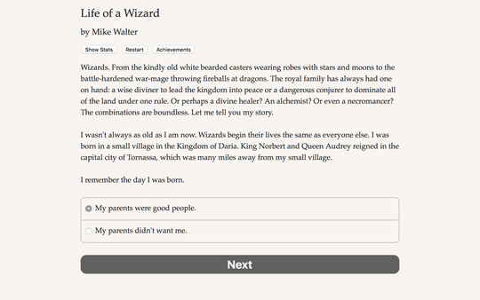 Life of a Wizard