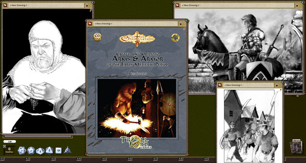 Fantasy Grounds - Castellan's Guide to Arms & Armor (Castles & Crusades)