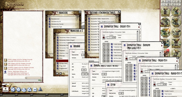 Fantasy Grounds - Pathfinder RPG - Bestiary 1 Pack (PFRPG)