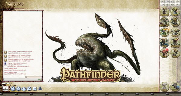Screenshot z Fantasy Grounds - Pathfinder RPG - Bestiary 1 Pack (PFRPG)