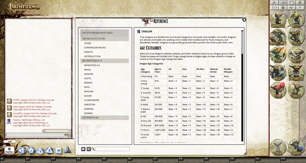 Fantasy Grounds - Pathfinder RPG - Bestiary 1 Pack (PFRPG)