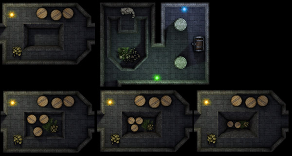 Screenshot z Arcane Mapper