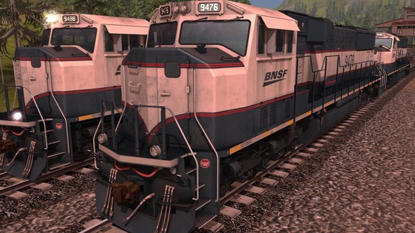 Trainz 2019 DLC: BNSF Railway EMD SD70MAC Executive Patch
