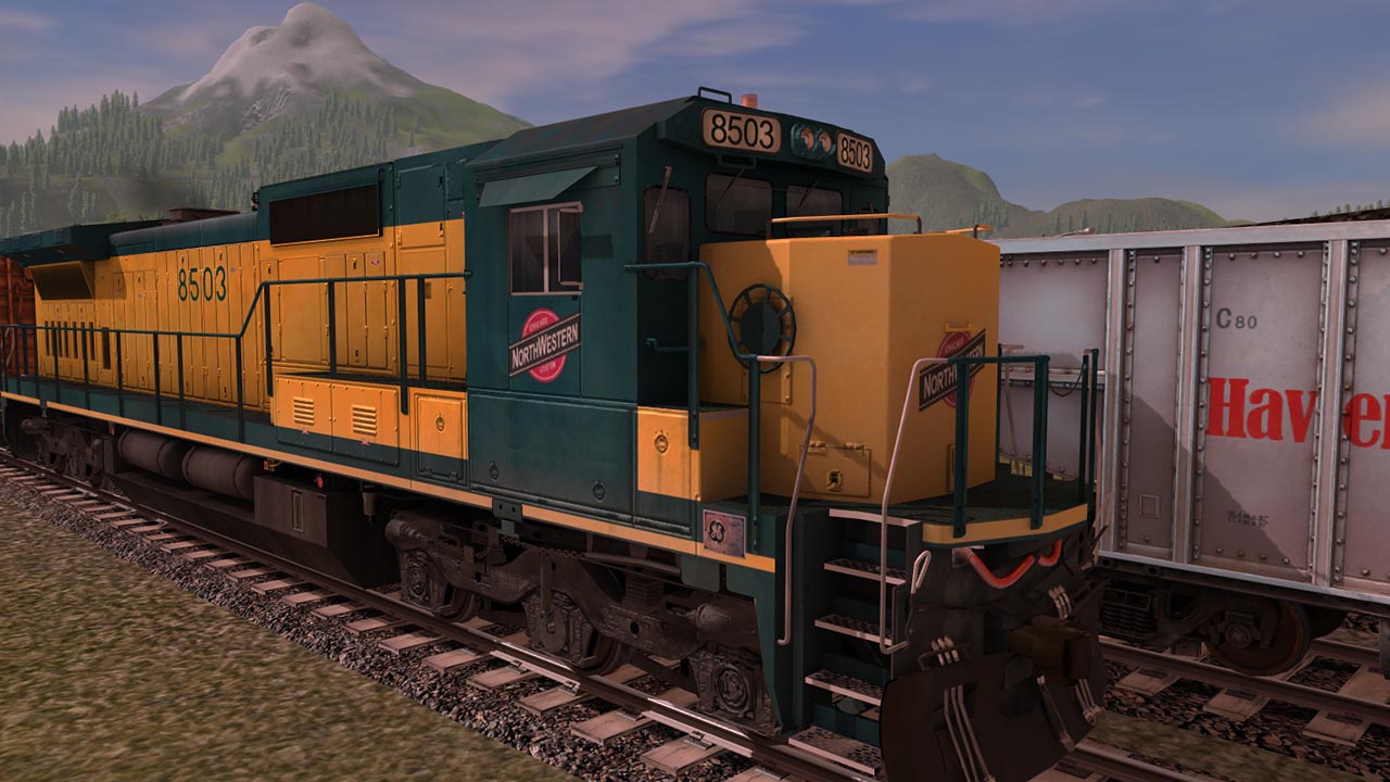 Trainz 2019 DLC: Chicago & North Western GE C40-8 Featured Screenshot #1