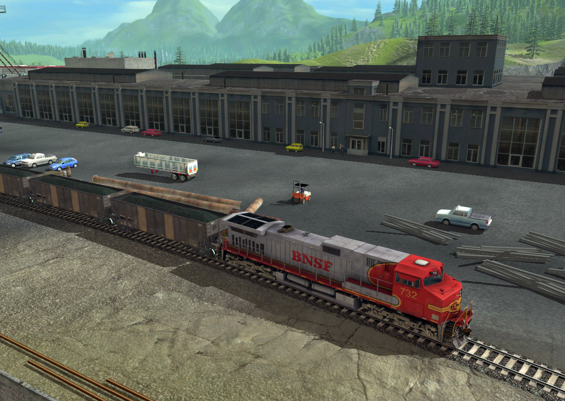 Trainz 2019 DLC: BNSF GE Dash-9 44CW Warbonnet Featured Screenshot #1