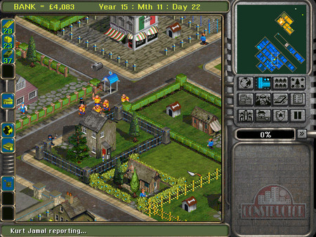 Screenshot z Constructor Classic 1997