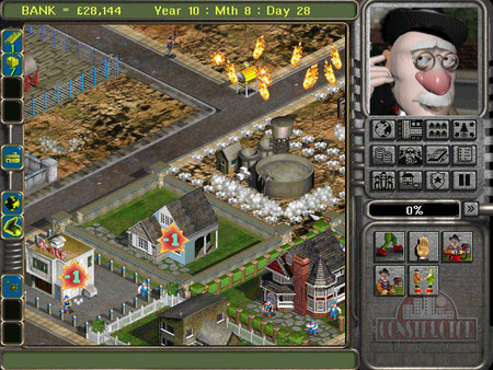 Screenshot z Constructor Classic 1997