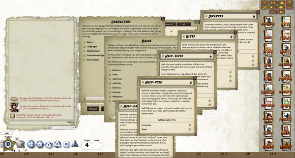 Fantasy Grounds - Fantasy Companion (Savage Worlds)