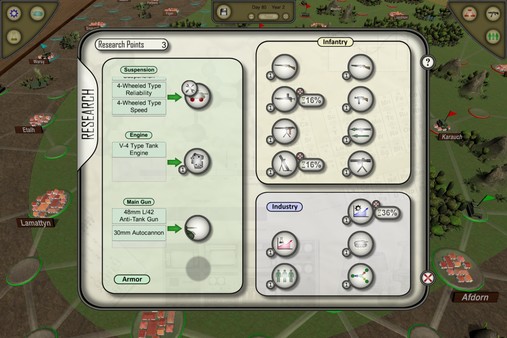 Screenshot z Land Doctrine